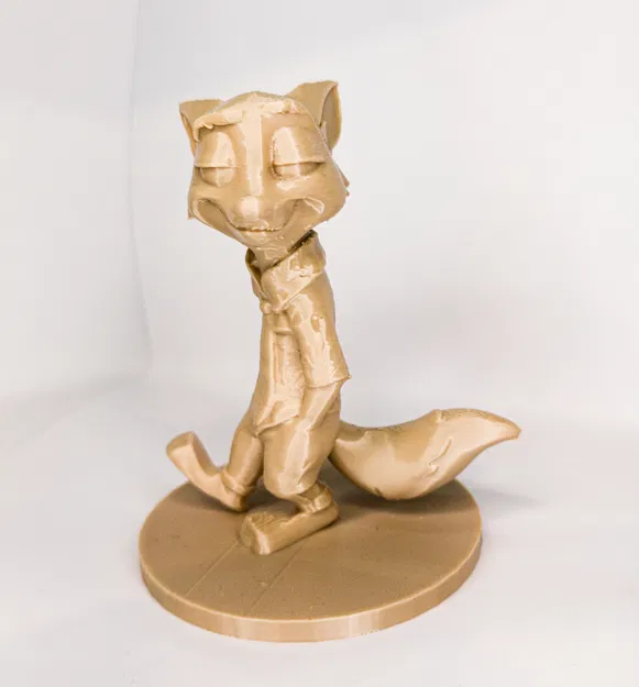 Mô hình 3D Nick Wilde từ phim hoạt hình Zootopia - Image 4