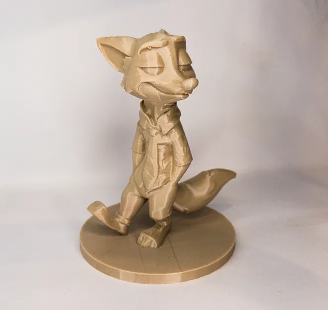 Mô hình 3D Nick Wilde từ phim hoạt hình Zootopia - Image 5