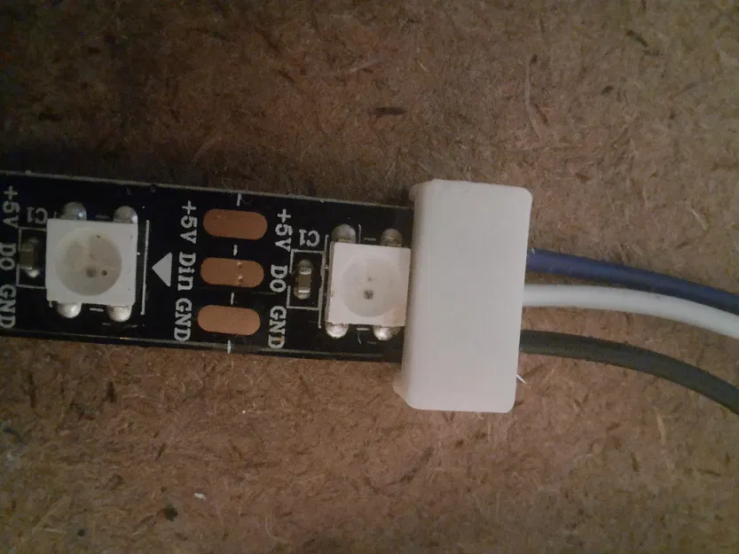 Đầu nối dây cho dải đèn LED WS2812b - Image 1