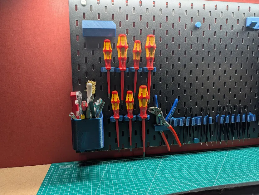 Giá treo tua vít Wera cho bảng IKEA SKADIS gọn gàng, tiện lợi - Image 1