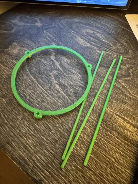 Khung hỗ trợ cây cà chua 3 điểm in 3D đơn giản và hiệu quả - Image 4