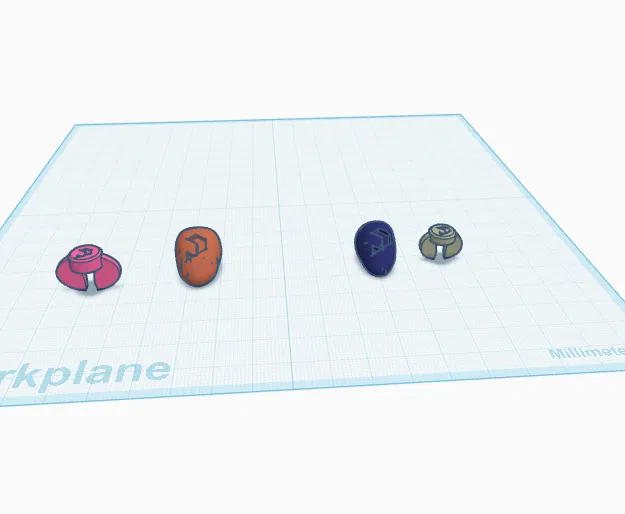 Bộ logo Printables trang trí cho máy in 3D Carbon 13 F và M - Image 1