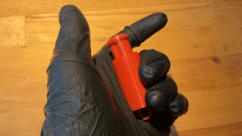 Móc khóa nút bấm xả stress (Fidget button keychain) tiện lợi - Image 1