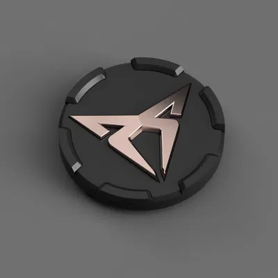 Nắp chụp trung tâm vô lăng Logitech G29 / G920 với logo Cupra