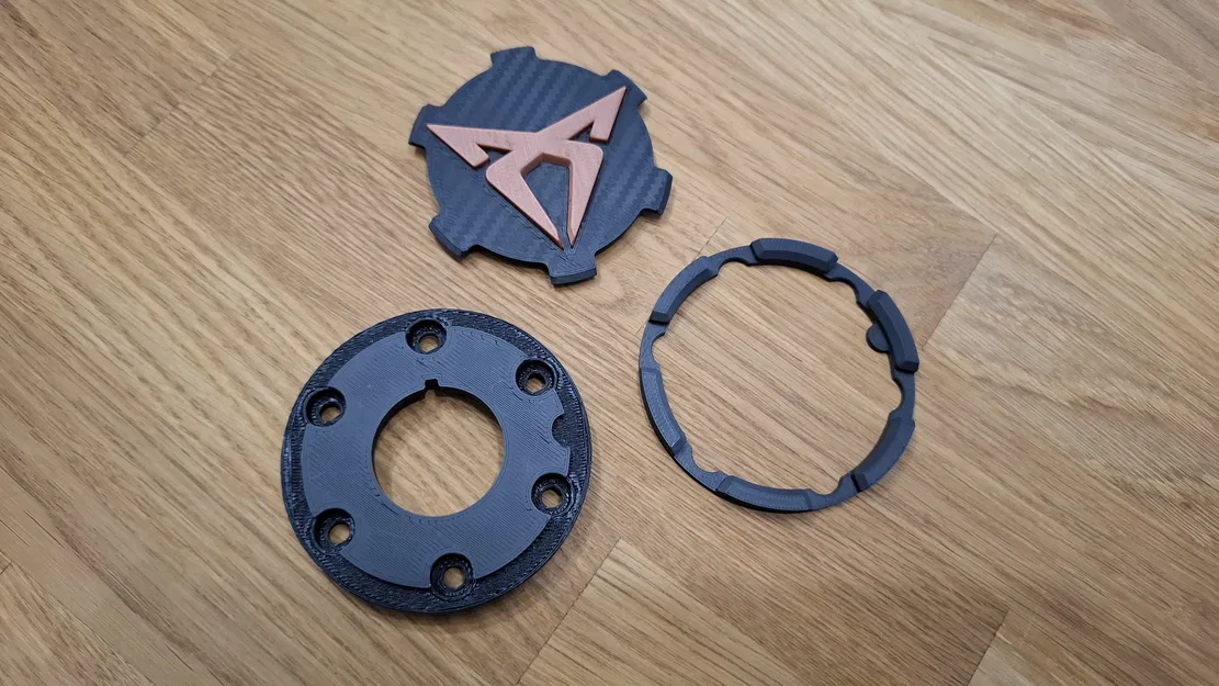 Nắp chụp trung tâm vô lăng Logitech G29 / G920 với logo Cupra - Image 4