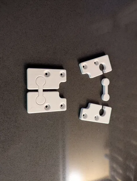 Bộ pat khóa liên kết cho tủ IKEA Helmers (Alignment Lock) - Image 3