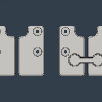 Bộ pat khóa liên kết cho tủ IKEA Helmers (Alignment Lock)
