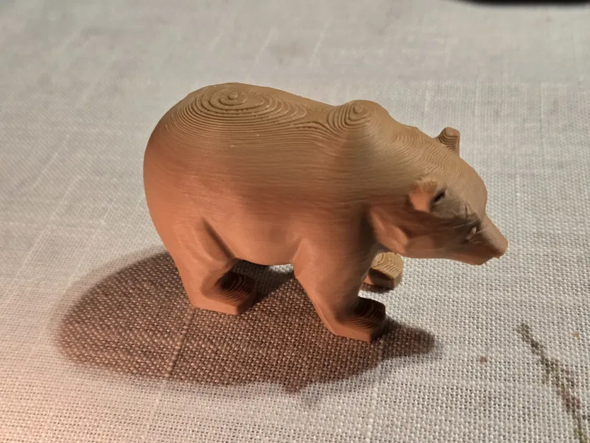 Tượng Gấu Gradient Độc Đáo - Image 2