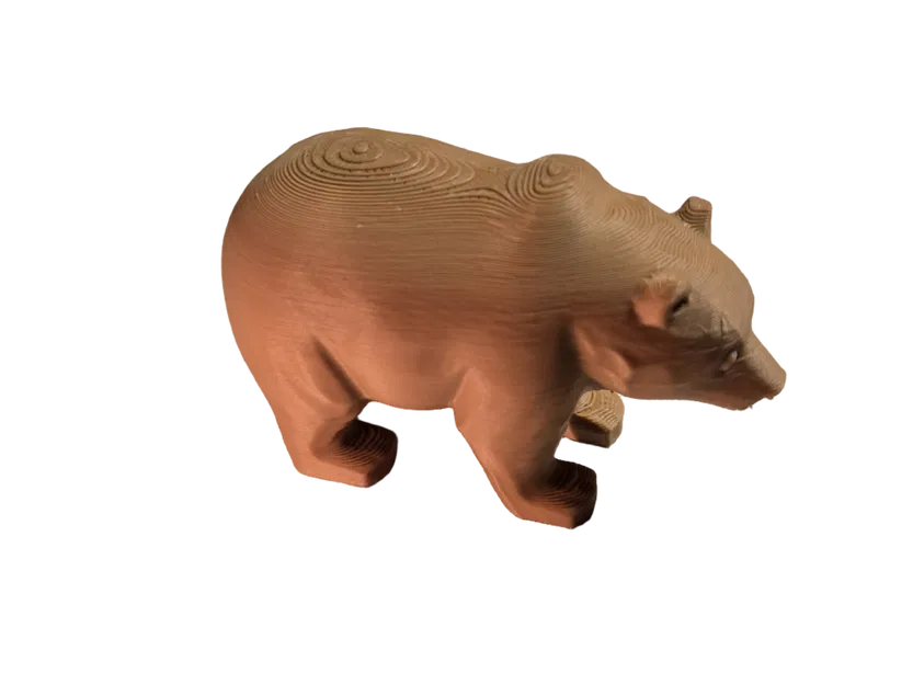 Tượng Gấu Gradient Độc Đáo - Image 3