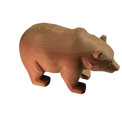 Tượng Gấu Gradient Độc Đáo