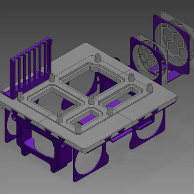 CMD-Testbench (v1.1) - Khung Testbench PC nhỏ gọn hỗ trợ tản nhiệt nước 360mm