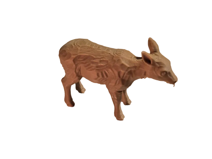 Mô hình Hươu Dân Gian Gốm Đất Nung - Image 2