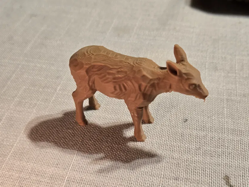 Mô hình Hươu Dân Gian Gốm Đất Nung - Image 3