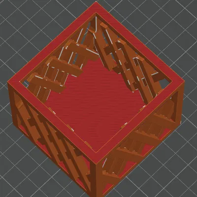 Mẫu ống cắm bút đan xen hiện đại cho bàn làm việc