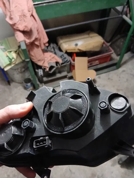 Nắp đậy đèn pha 3D cho xe mô tô BMW S1000RR - Giải pháp thay thế - Image 2