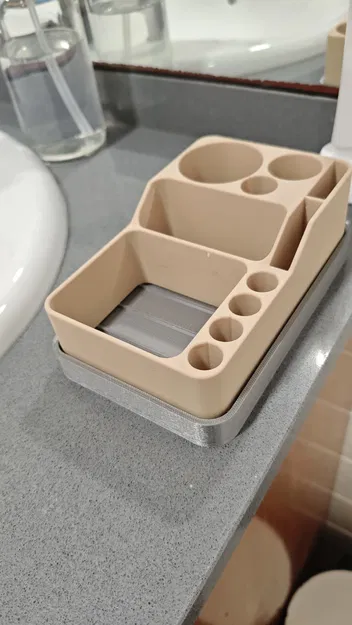 Bộ khay đựng đồ vệ sinh cá nhân và dụng cụ cạo râu - Image 3