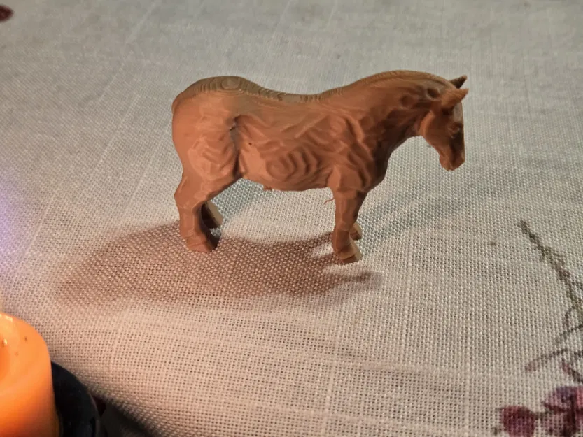 Mô hình Ngựa Gỗ Chạm Khắc - Image 2