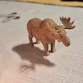 Mô hình chú nai sừng tấm Majestic Moose trang trí bàn làm việc - Thumbnail 2