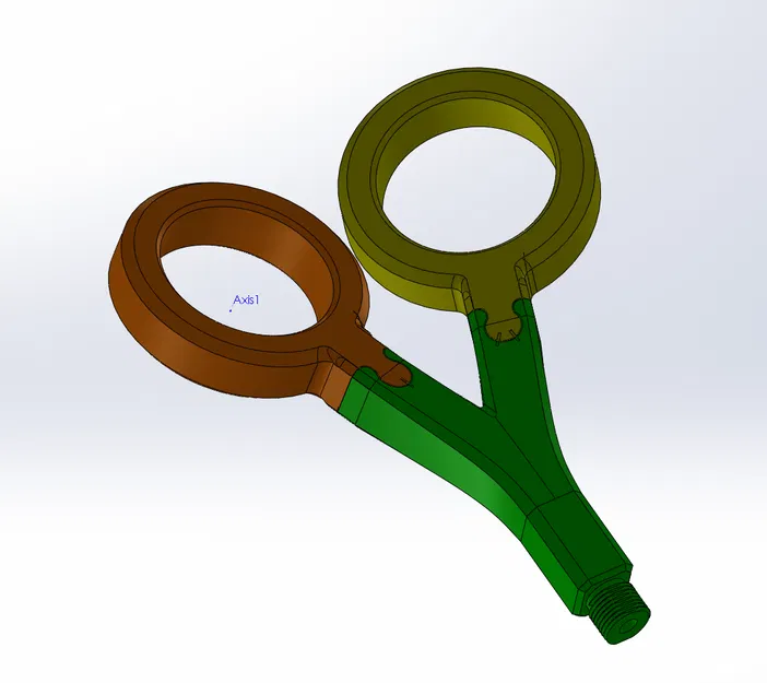 Đầu vòi sen đôi Fancy Showerhead - Mô hình 3D độc đáo cho phòng tắm - Image 2