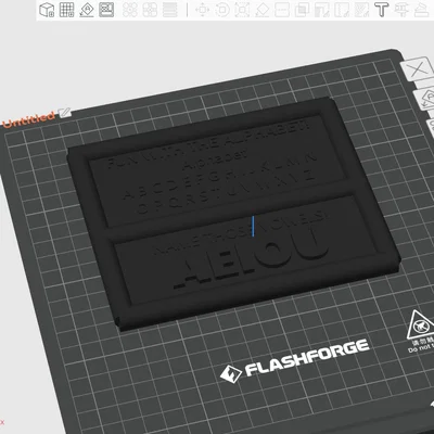 Bảng học chữ cái Alphabet Learning Tool cho bé học tiếng Anh