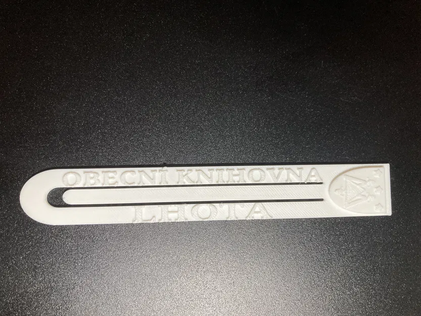 Kẹp Sách Thư Viện Lhota In 3D Đẹp Mắt - Image 1