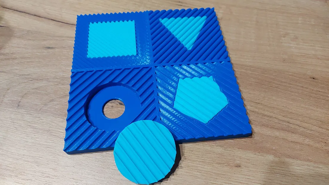 Bộ Đồ Chơi Xếp Hình Cảm Giác – Các Hình Khối Hình Học - Image 1