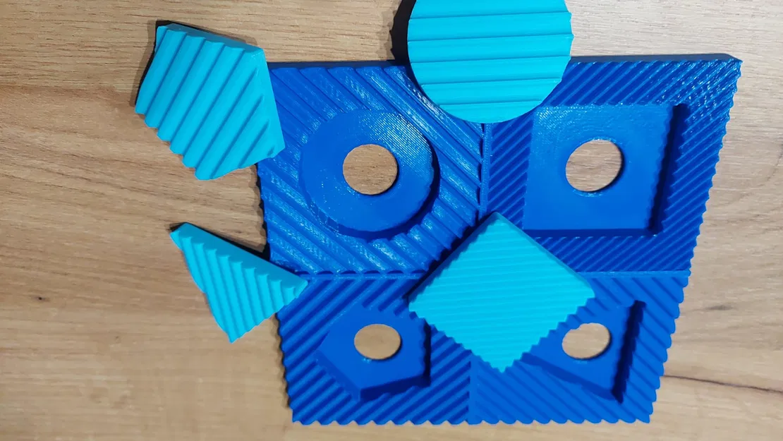 Bộ Đồ Chơi Xếp Hình Cảm Giác – Các Hình Khối Hình Học - Image 3