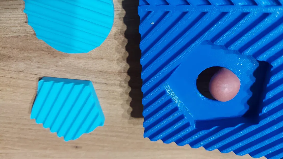 Bộ Đồ Chơi Xếp Hình Cảm Giác – Các Hình Khối Hình Học - Image 6