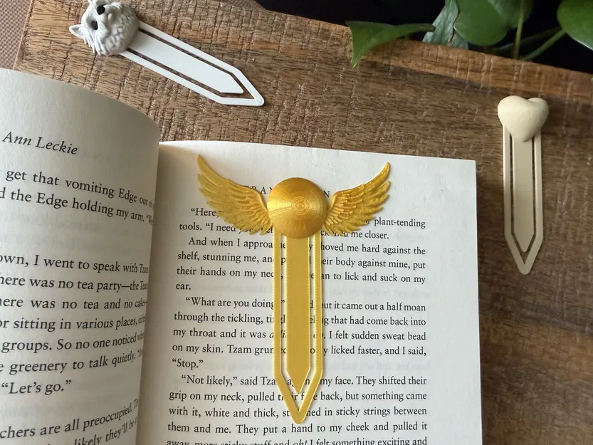 Kẹp sách Golden Snitch (Quả cầu vàng) - Image 2