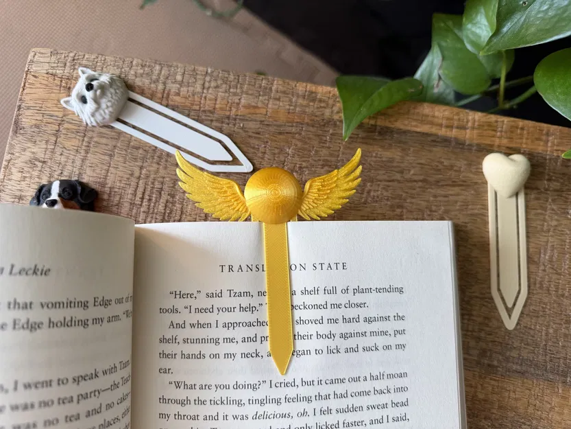 Kẹp sách Golden Snitch (Quả cầu vàng) - Image 4