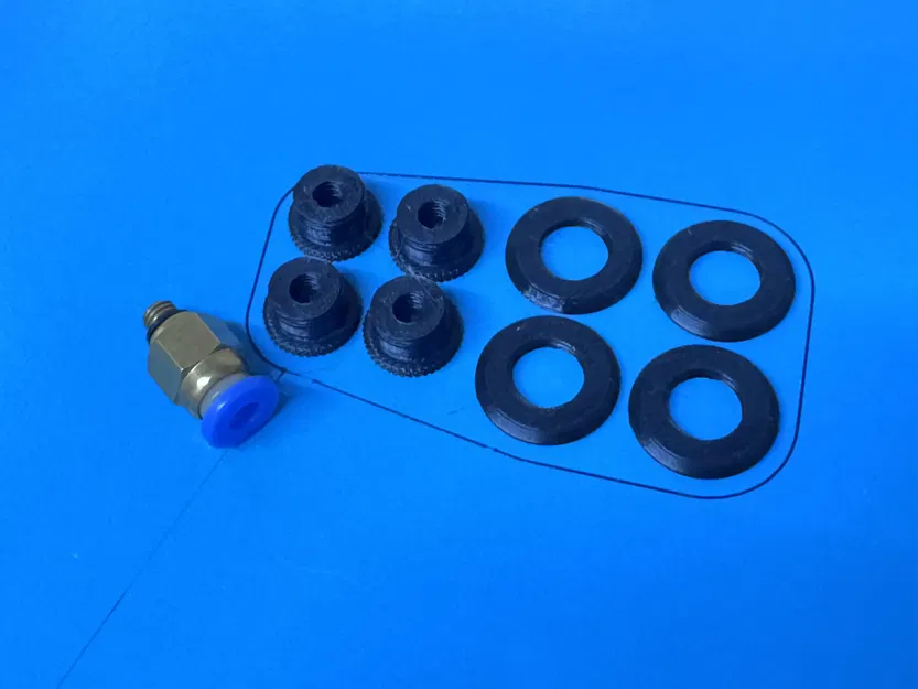 Đầu nối ống PTFE cho hộp Chitu E1 - Phiên bản M5 và M6 - Image 4