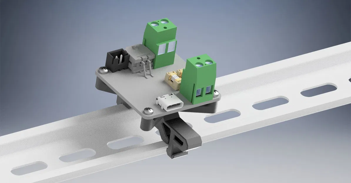 Ngàm gắn ray cho EBB USB Adapter - Image 1