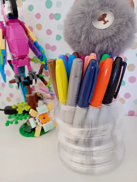 Ống cắm bút phong cách hiện đại - IN CHẾ ĐỘ VASE MODE - Image 1