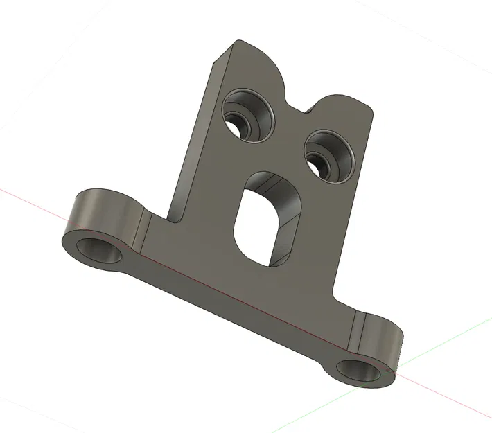 Mount CNC carrier cho Dragonburner từ Vitalii3D - Image 1