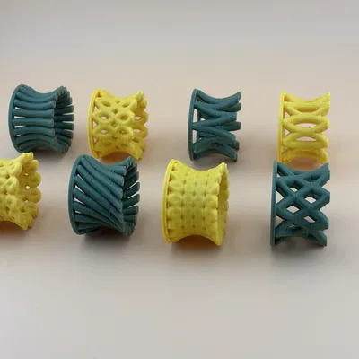 Bộ Đế Giữ Trứng Phục Sinh hoặc Bóng Hình Vương Miện Hình Học - Nhiều Kiểu Họa Tiết