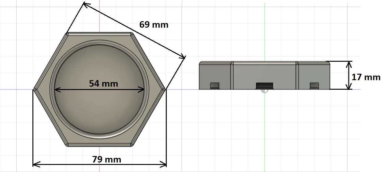 Bộ đế in 3D cố định lọ gia vị và máy xay tiêu tiện lợi - Image 6