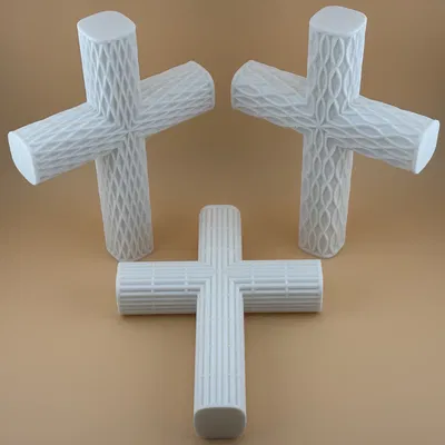 Bộ Thánh Giá Phục Sinh Có Họa Tiết - Thiết Kế Hình Học Hiện Đại