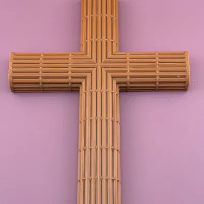 Bộ Thánh Giá Phục Sinh Có Họa Tiết - Thiết Kế Hình Học Hiện Đại