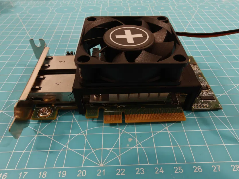 Ngàm kẹp quạt 60mm cho card Inspur X540-T2 - Image 1