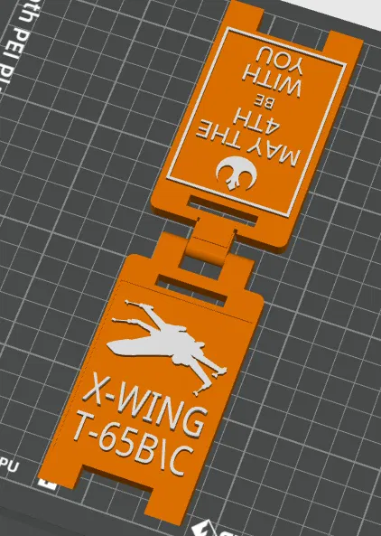 Mô hình 3D X-Wing T-65B trang trí Star Wars May the 4th - Image 1
