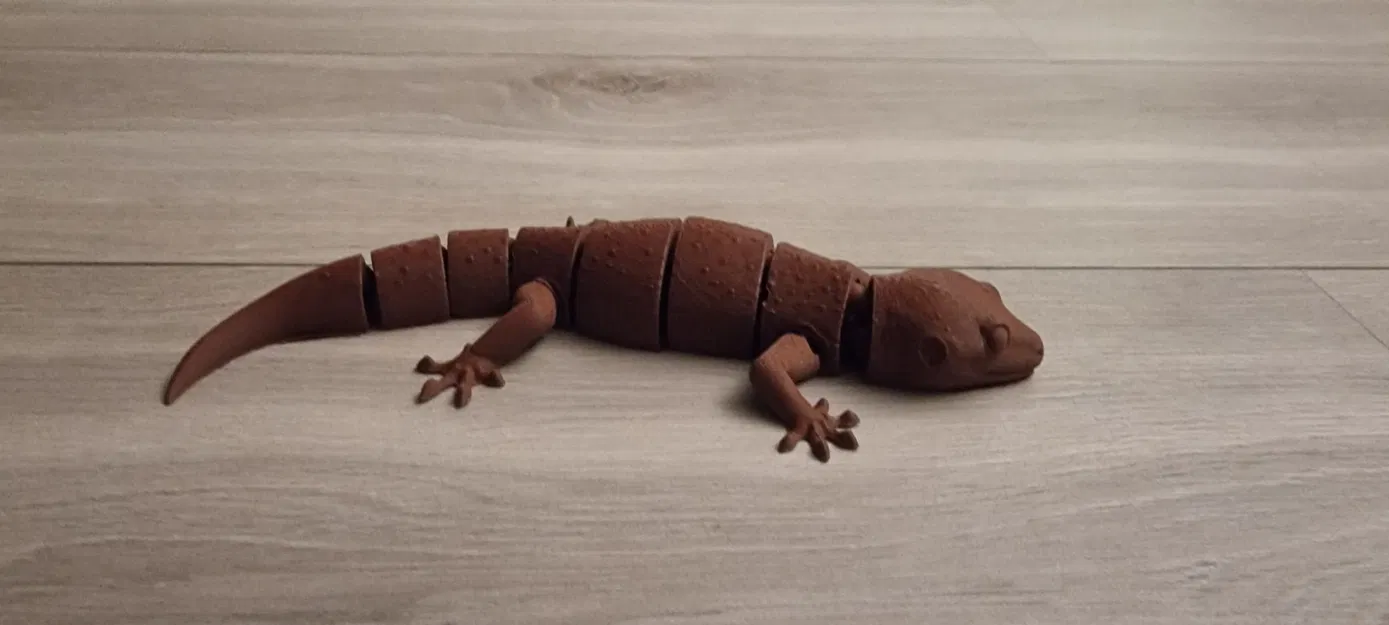 Mô hình tắc kè Gecko in liền khối (print-in-place) linh hoạt - Image 3