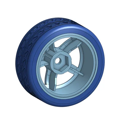 TL-01. Lốp xe RC chất liệu TPU, dùng để drift, chạy trong nhà và ngoài trời