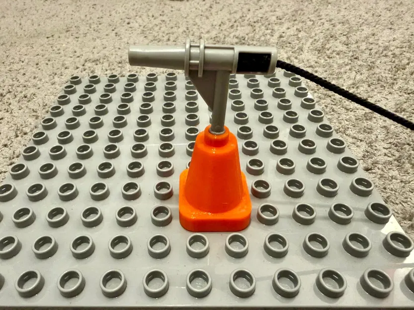 Cọc tiêu giao thông (tương thích Lego Duplo) - không cần support - Image 4