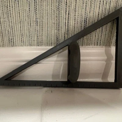 Thước kẻ tam giác hỗ trợ vẽ hình học in 3D tiện dụng