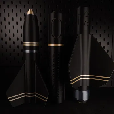 VTR-02 // Nghệ thuật treo tường hình tên lửa