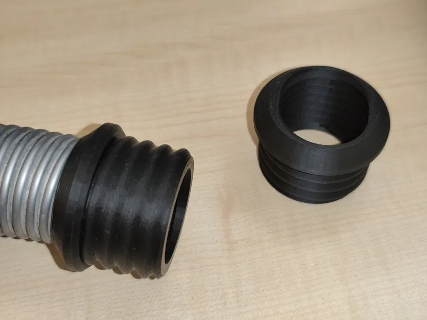 Đầu chuyển đổi Camlock sang ống hút bụi xoắn kép 40mm (Siemens, Bosch) - Image 1