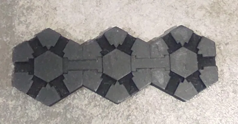 Khay pha màu 3D lục giác mô-đun tiện lợi cho họa sĩ - Image 5