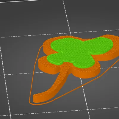 Mô hình Cỏ ba lá trang trí may mắn cho ngày Saint Patrick