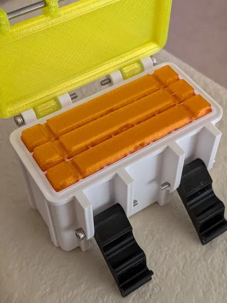 Hộp đựng thuốc Rugged Pill Box tùy chỉnh bằng OpenScad - Image 1