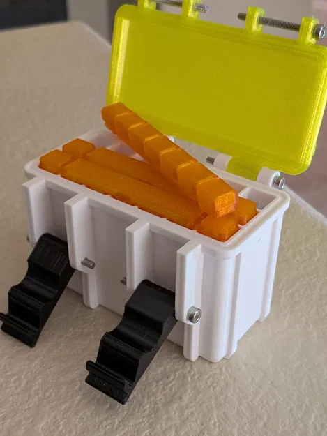 Hộp đựng thuốc Rugged Pill Box tùy chỉnh bằng OpenScad - Image 2